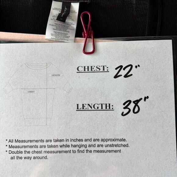 BCBG Maxazria Tunic Womens Medium Black Knit Mesh Trim Drape Whimsigoth Witchy - Picture 9 of 9